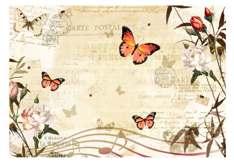Carta da parati moderna Melodie di farfalle 61307 additionalImage 1
