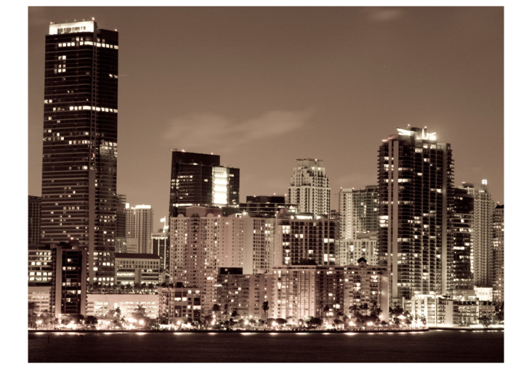 Carta da parati moderna Vita notturna a Miami 97217 additionalImage 1