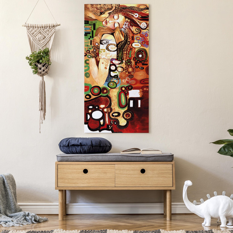 Tappetino Mouse Pad gadget compatibile per appassionati di arte Il bacio di  Klimt personalizzato con foto,logo. : : Informatica
