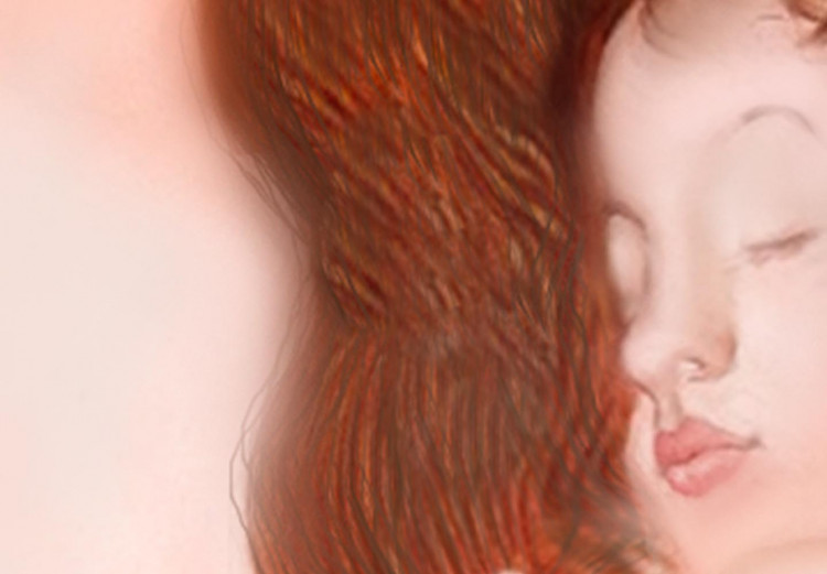 Quadro rotondo Motherhood - Gustav Klimt - A Child in Mum’s Tender Embrace 148757 additionalImage 3