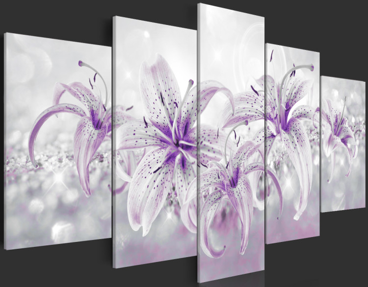 Quadro in vetro acrilico Purple Graces [Glass] 92518 additionalImage 6