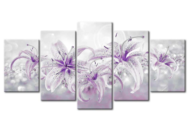 Quadro in vetro acrilico Purple Graces [Glass] 92518 additionalImage 2