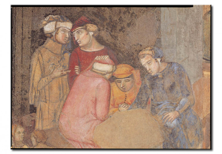 Riproduzione Il buon governo - Ambrogio Lorenzetti - Quadri famosi