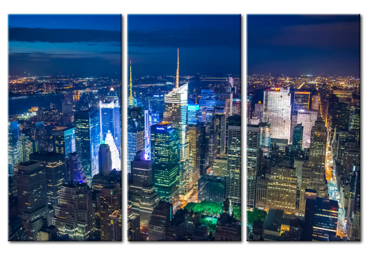 Quadro New York stampa su tela skyline Empire State Building
