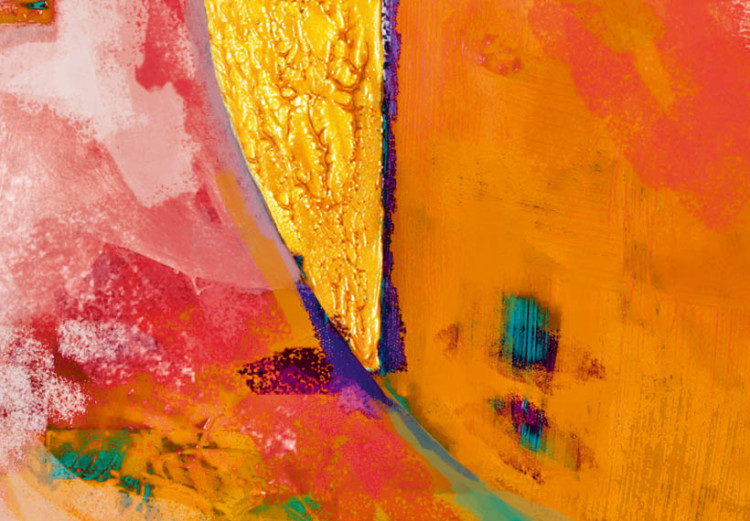 Quadro moderno Sogno arancione (1 pezzo) - astrazione con fantasia colorata 46538 additionalImage 4