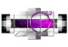 Quadro su vetro acrilico Violet Rim [Glass] 92368 additionalThumb 2