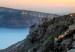 Carta da parati moderna Santorini durante il tramonto - paesaggio marino greco con architettura 136088 additionalThumb 4