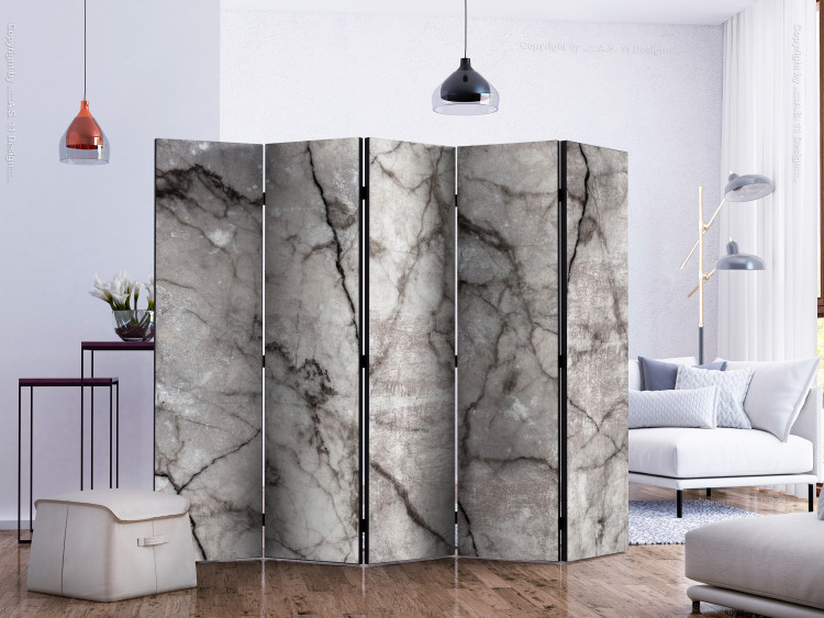 Paravento Decorativo Da Tavolo Feng Shui – 6 Ante In Legno Con Scritta ‘Segno Fortunato’ – 7,5x24 Cm – Nero Lucido - 6