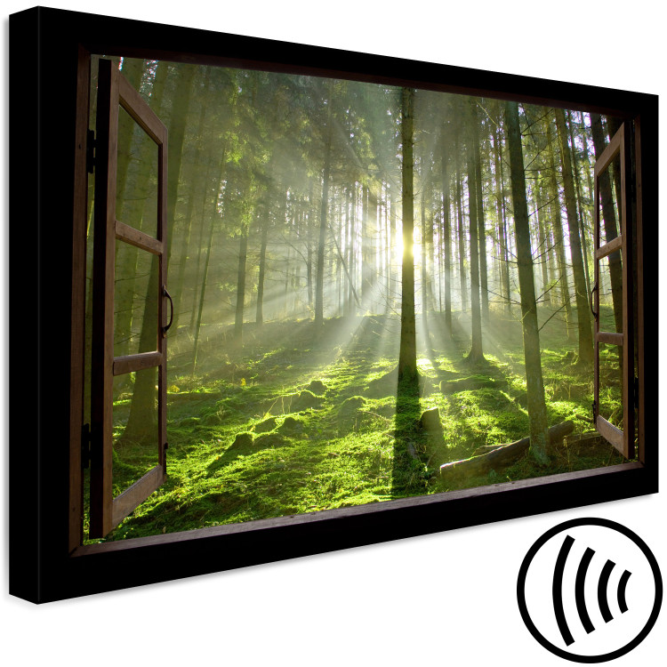 Quadro moderno Dawn in the Forest (1 Part) Wide 125019 additionalImage 6