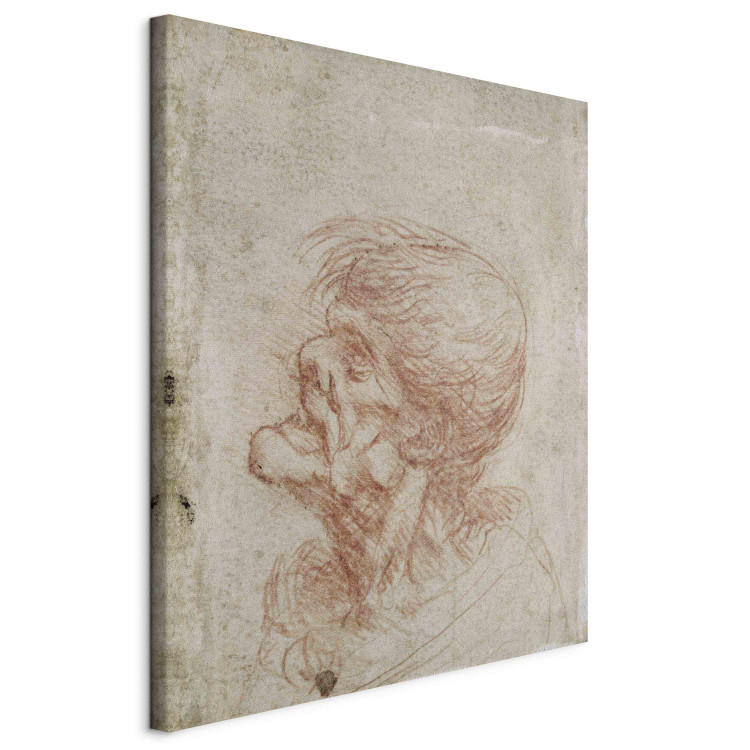 Riproduzione Caricature Head Study of an Old Man 156869 additionalImage 2