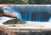 Quadro contemporaneo Buddha and Waterfall (3 Parts) Green 121989 additionalThumb 4